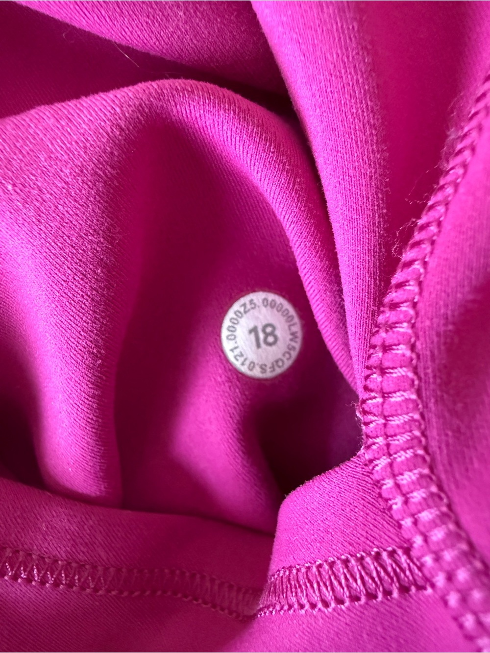 Lululemon Legging, High Rise, 25", Ripened Raspberry, Pink, Size 18 - Picture 13 of 13